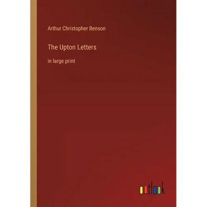 The Upton Letters: in large print - Paperback