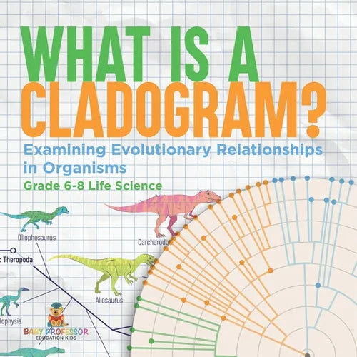 What is a Cladogram? Examining Evolutionary Relationships in Organisms Grade 6-8 Life Science - Paperback