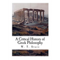 A Critical History of Greek Philosophy - Paperback