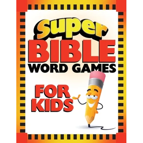 Super Bible Word Games for Kids - Paperback