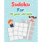 Sudoku For 10 year old Kids: Easy to Hard Sudoku Puzzles Activity Books For Kids 10 year Perfectly to Improve Memory - Paperback