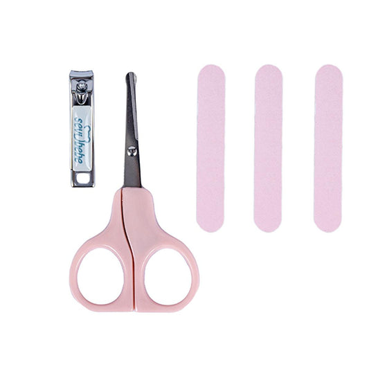 Sevi Bebe Baby Nail Care Set - Safe & Effective Trimming for Infants - 3 Piece Set