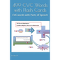 499 CVC Words with Flash Cards: CVC words with Parts of Speech - Paperback