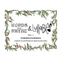Words That Rhyme & Lullabies - Paperback
