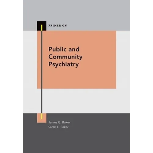 Public and Community Psychiatry - Paperback
