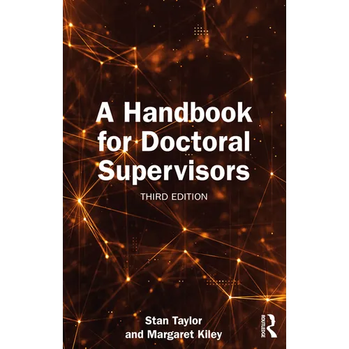 A Handbook for Doctoral Supervisors - Paperback