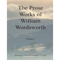 The Prose Works of William Wordsworth Volume 1 - Paperback