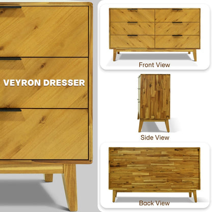 Veyron 6 Drawers Dresser