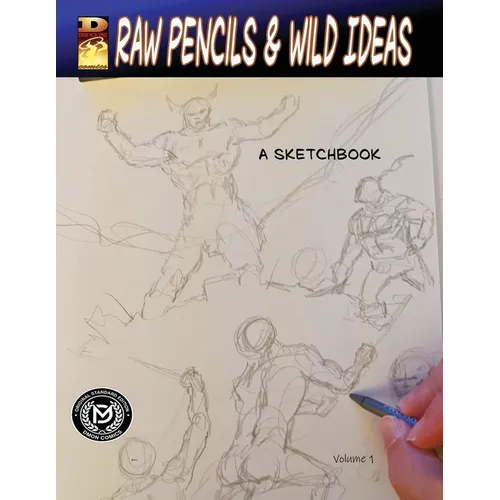 DMON COMICS-Raw Pencils & Wild Ideas - Paperback