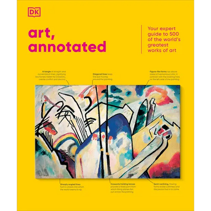 Art, Annotated: The World's 500 Greatest Paintings Explained - Hardcover