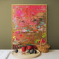 Canvas Print: "Vibrant Veil"