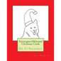 Norwegian Elkhound Christmas Cards: Do It Yourself - Paperback