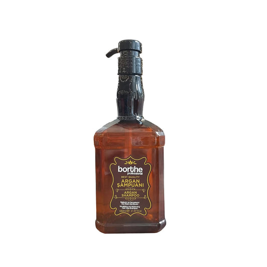 Borthe Professional Argan Shampoo 650ml - Nourishing & Moisturizing Hair Care