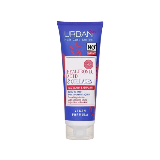 URBAN Care Sulfate-Free Shampoo with Hyaluronic Acid & Collagen for Dry & Damaged Hair - 8.45 fl oz