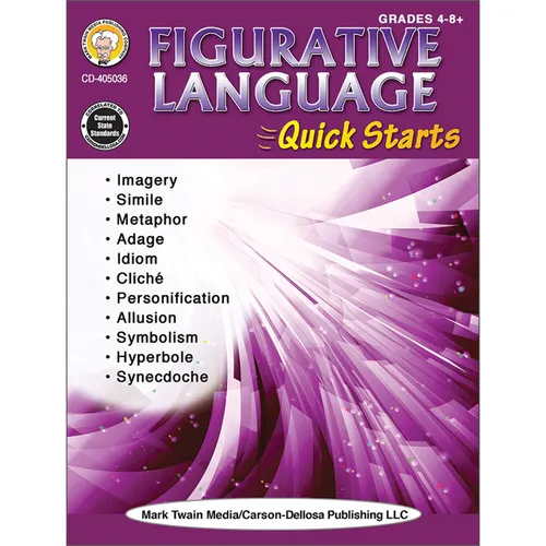 Figurative Language Quick Starts Workbook - Paperback