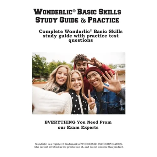 Wonderlic Basic Skills Study Guide & Practice - Paperback