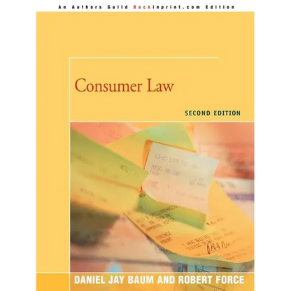 Consumer Law: Second Edition - Paperback