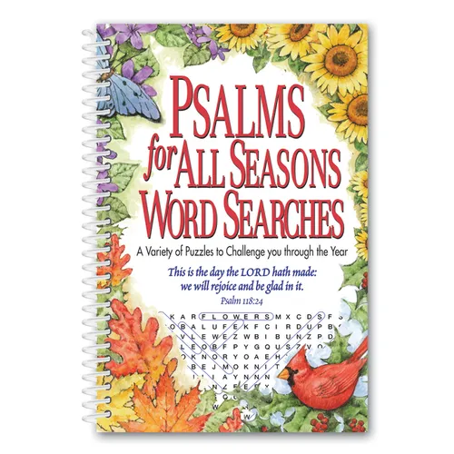 Psalms for All Seasons Word Searches - Spiral