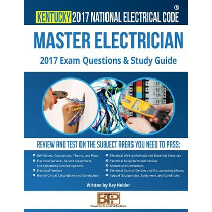 Kentucky 2017 Master Electrician Study Guide - Paperback