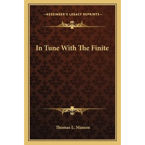 In Tune with the Finite - Paperback