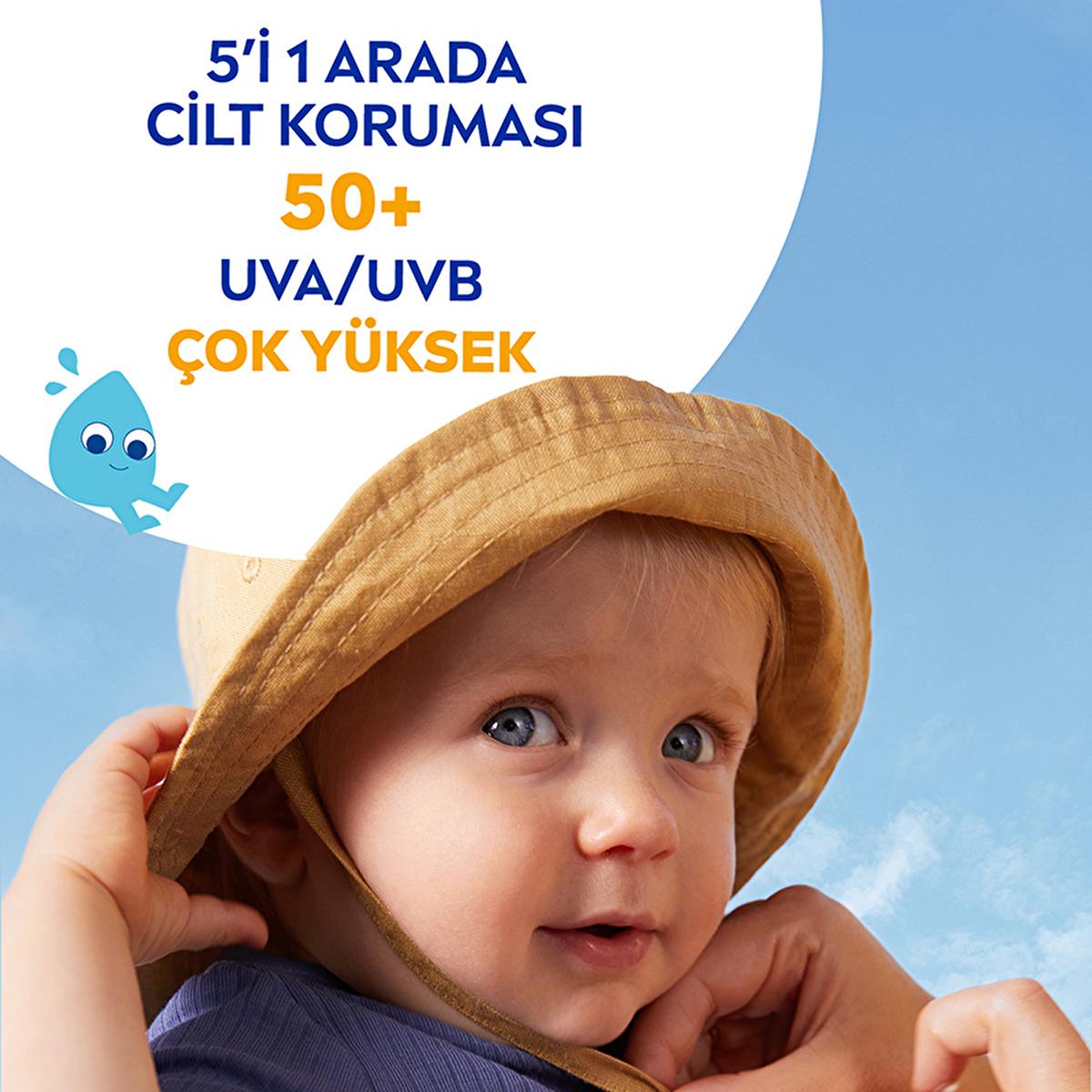 Nivea Baby & Child Sunscreen SPF 50 - UVA/UVB Protection, Water Resistant Sun Protection for Sensitive Skin, Sun Spray, 270 ml