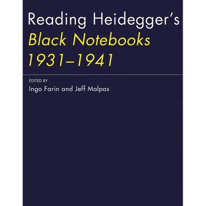Reading Heidegger's Black Notebooks 1931-1941 - Paperback