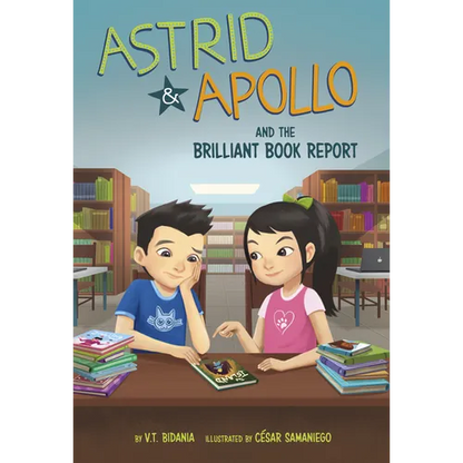Astrid & Apollo and the Brilliant Book Report - Hardcover