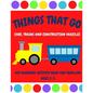 Things That Go - Cars, Trains and Construction Vehicles Dot Markers Activity Book for Toddlers Ages 2-5: 30 Unique Designs - Easy Guided Big Dots - Fi - Paperback