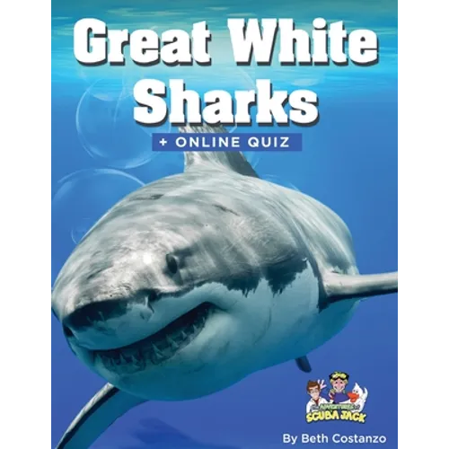 Great White Shark Activity Book for ages 4-8 years of age - Paperback