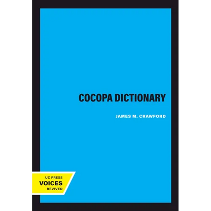 Cocopa Dictionary: Volume 114 - Hardcover
