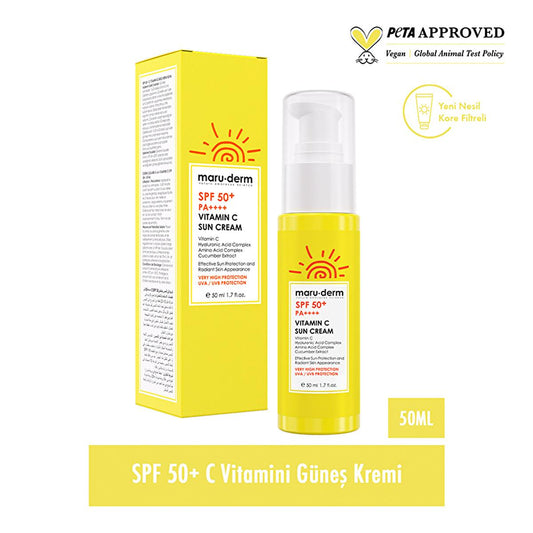 Maruderm C Vitamin SPF 50+ Sunscreen Cream for Sensitive Skin - 1.69 fl oz