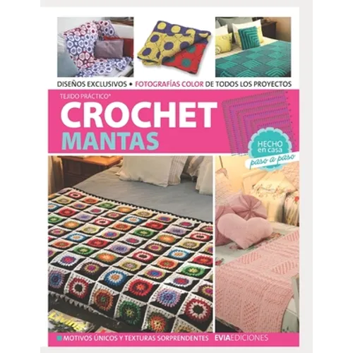 Crochet Mantas: motivos únicos y texturas sorprendentes - Paperback