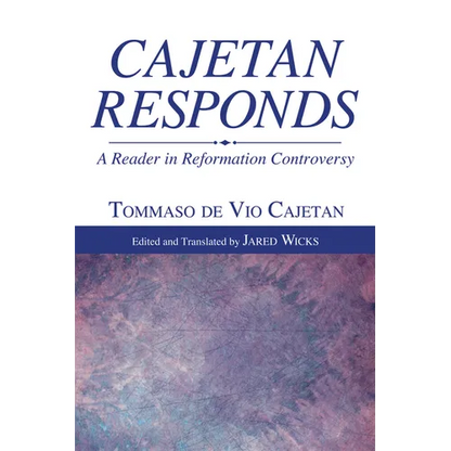 Cajetan Responds - Paperback