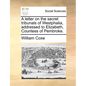 A Letter on the Secret Tribunals of Westphalia, Addressed to Elizabeth, Countess of Pembroke. - Paperback