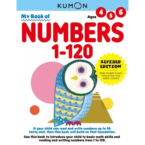 Kumon My Book of Numbers 1-120: Revised Ed: - Paperback
