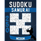 Samurai Sudoku Puzzle Books Medium Large Print: 250 Puzzles for seniors with solutions. - Paperback