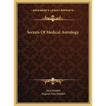 Secrets Of Medical Astrology - Hardcover