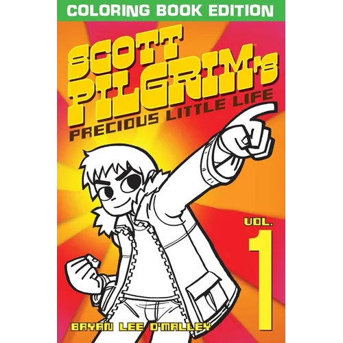 Scott Pilgrim's Precious Little Life Coloring Book - Paperback