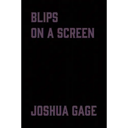 blips on a screen - Paperback