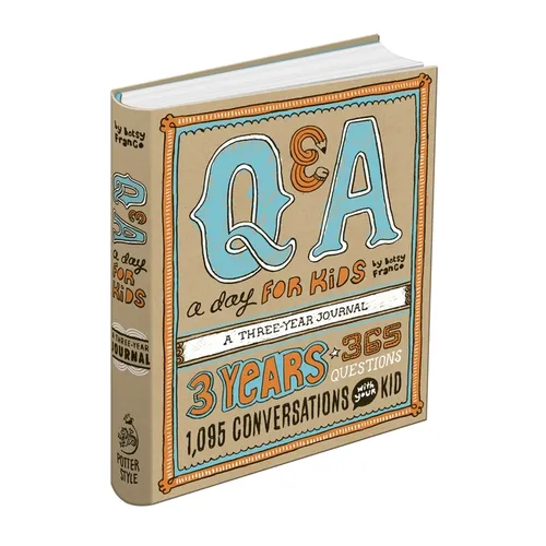 Q&A a Day for Kids: A Three-Year Journal - Hardcover