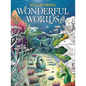 3D Coloring Wonderful Worlds: Coloring Book for Adults and Teens - Paperback