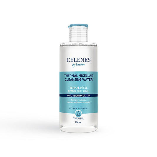 Celenes Micellar Water for Oily & Combination Skin - Gentle Makeup Remover & Deep Cleansing Solution