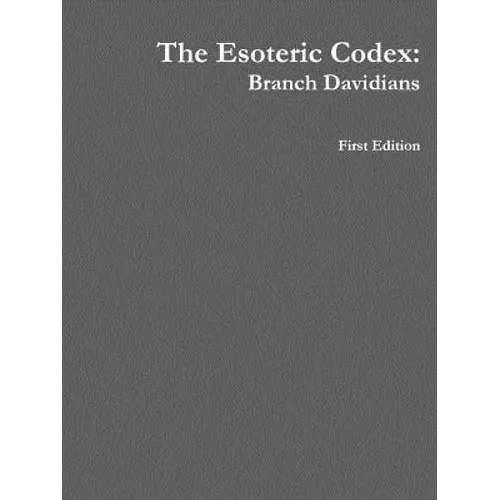 The Esoteric Codex: Branch Davidians - Paperback