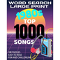 Word Search Large Print 1980s Top 1000 Songs: Word Find with the 80s Top Music Puzzle Word Search Has 100 Challenging Puzzles for Adults Makes a Great - Paperback