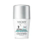 Vichy Anti-Stain Roll-On Deodorant for Women - 48 Hour Sweat & Odor Protection, Alcohol-Free, Hypoallergenic - No White Marks.