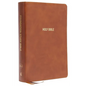 Nkjv, Foundation Study Bible, Large Print, Leathersoft, Brown, Red Letter, Comfort Print: Holy Bible, New King James Version - Imitation Leather