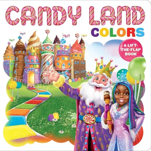 Hasbro Candy Land: Colors: (Interactive Books for Kids Ages 0+, Concepts Board Books for Kids, Educational Board Books for Kids) - Board Book