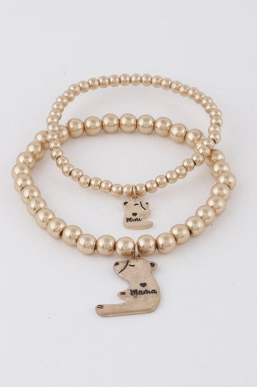 Mini Mama Bear Bracelet