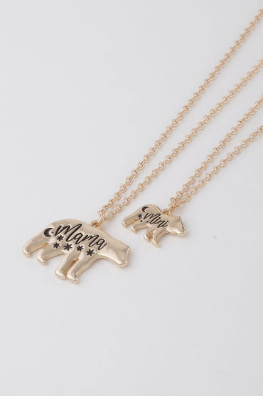 Mini N Mama Bear Necklace