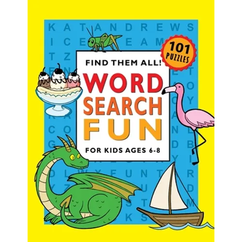 Word Search Fun for Kids Ages 6-8 - Paperback